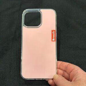 NWOT Breezfy iPhone 16 Pro Max Pink Phone Case
